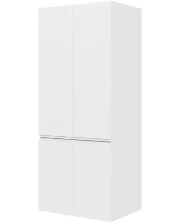 Multi-living Bøjleskab 80 Cm Med Hylde  Bøjlestang Og   Låger