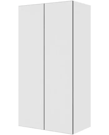 Multi-living Combiskab   White Black Line  : 195   Cm  : 60   Cm   Låger Inklusiv   Hylde Samt   Oval Bøjlestang  Bredde: 100 Cm