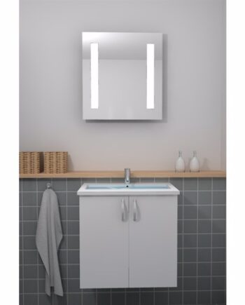 Multi-living Medium Bad Underskab Med   Låger Og Vaskebordplade