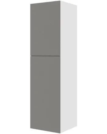 Multi-living Køkken Ekstra Højt Kosteskab    Cibo Grigio  : 214   Cm  : 60   Cm Inklusiv   Hylde    Trådreol    Slangeholder Bredde: 60 Cm