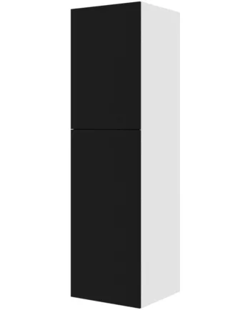 Multi-living Køkken Ekstra Højt Kosteskab    Cibo Nero  : 214   Cm  : 60   Cm Inklusiv   Hylde    Trådreol    Slangeholder Bredde: 60 Cm