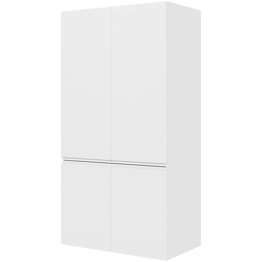 Multi-living Køkken Højskab Hvid Grebsfri Tomt : 195 Cm : 60 Cm Låger Bredde: 100 Cm