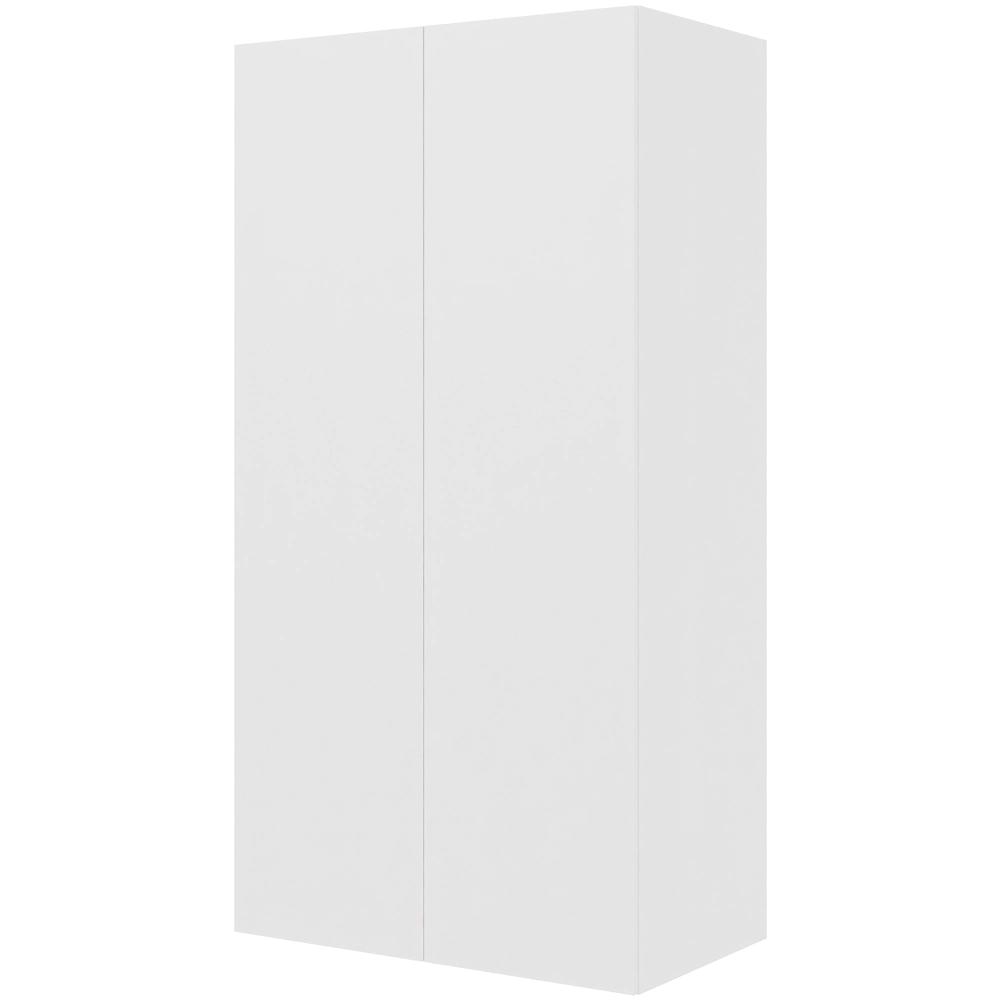 Multi-living Køkken Højskab Malet Hvid Front Tomt : 195 Cm : 60 Cm Låger Bredde: 100 Cm