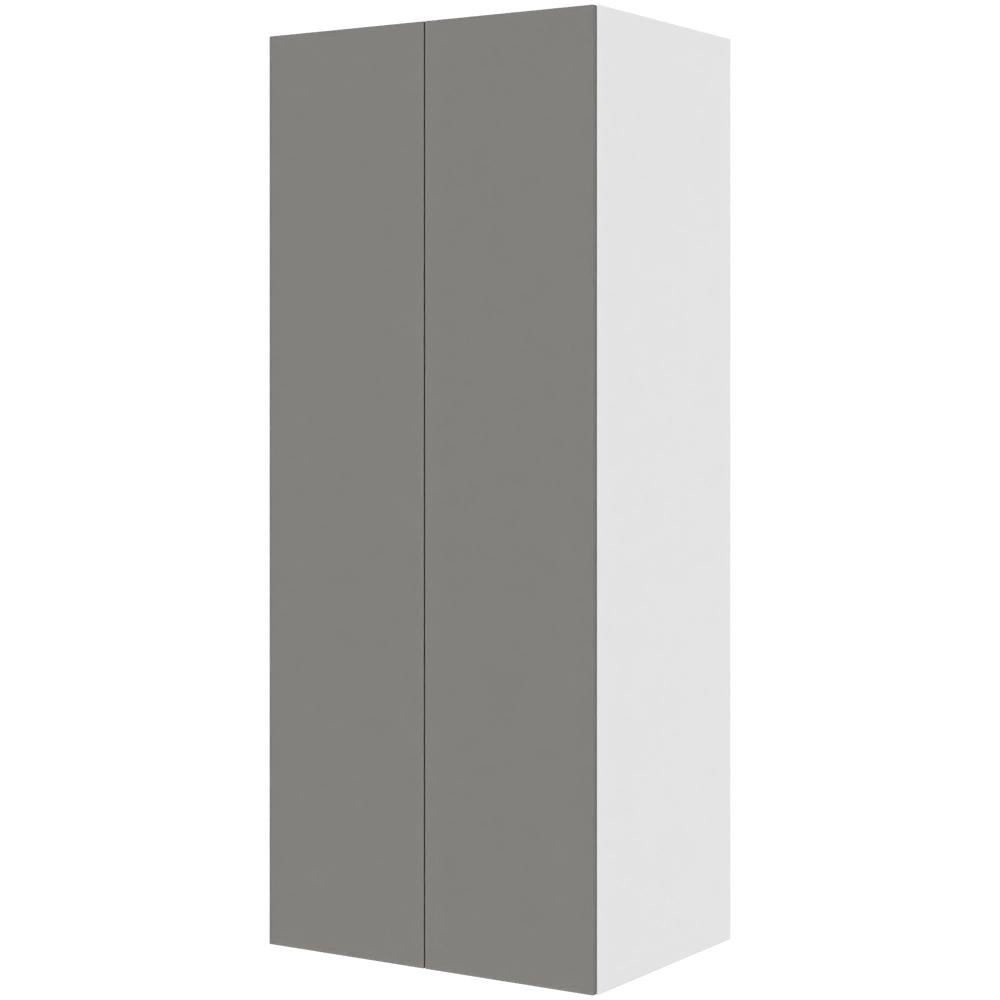 Multi-living Køkken Hyldeskab Cibo Grigio : 195 Cm : 60 Cm Låger Inklusiv Hylder Bredde: 80 Cm