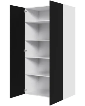 Multi-living Køkken Hyldeskab   Cibo Nero  : 195   Cm  : 60   Cm   Låger Inklusiv   Hylder Bredde: 100 Cm