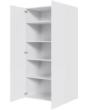 Multi-living Køkken Hyldeskab   Hvid Front  : 195   Cm  : 60   Cm   Låger Inklusiv   Hylder Bredde: 100 Cm