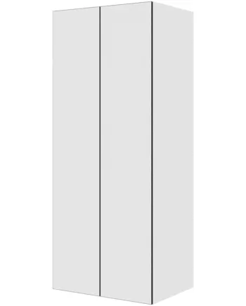 Multi-living Køkken Hyldeskab   White Black Line  : 195   Cm  : 60   Cm   Låger Inklusiv   Hylder Bredde: 80 Cm