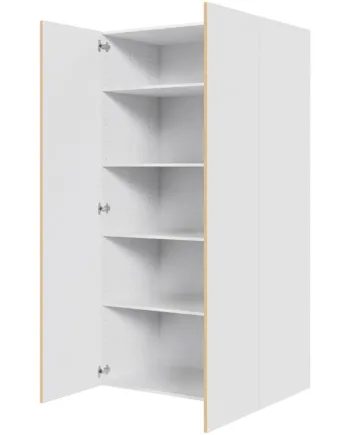 Multi-living Køkken Hyldeskab   White Oak Line  : 195   Cm  : 60   Cm   Låger Inklusiv   Hylder Bredde: 100 Cm