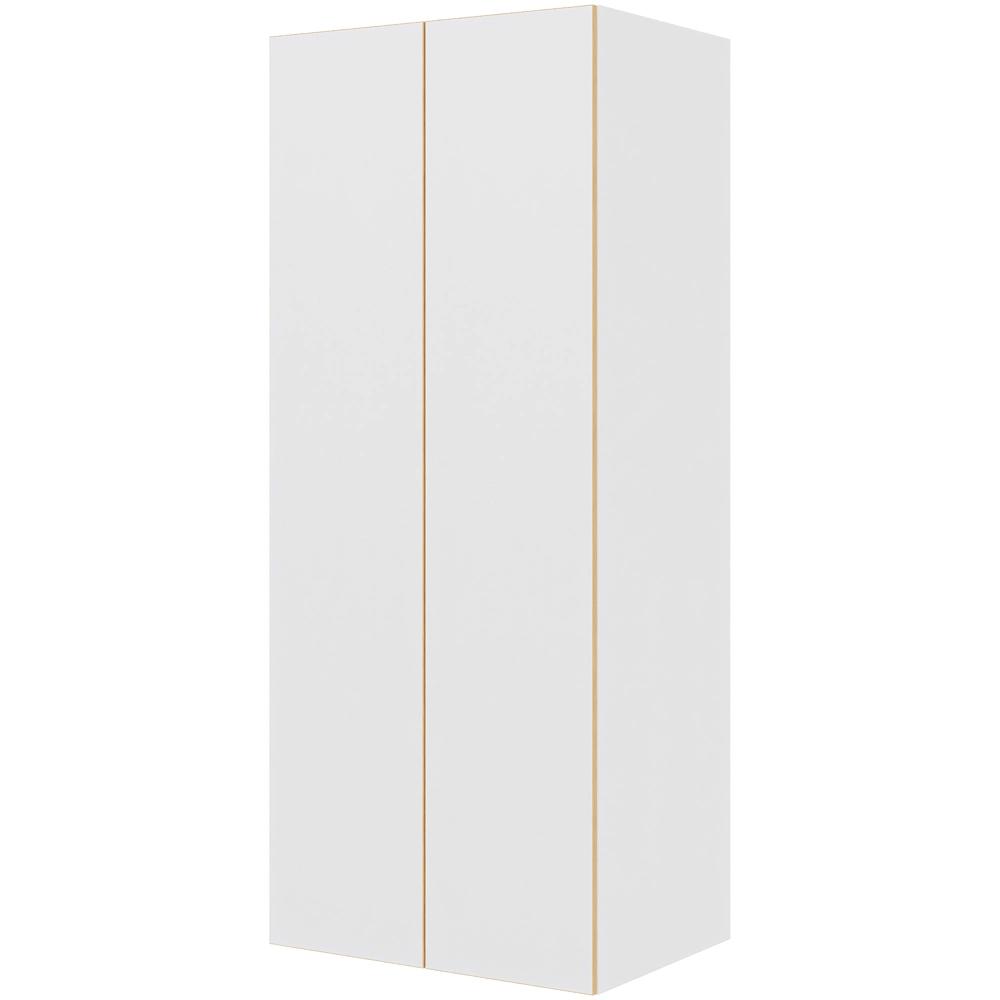 Multi-living Køkken Hyldeskab White Oak Line : 195 Cm : 60 Cm Låger Inklusiv Hylder Bredde: 80 Cm