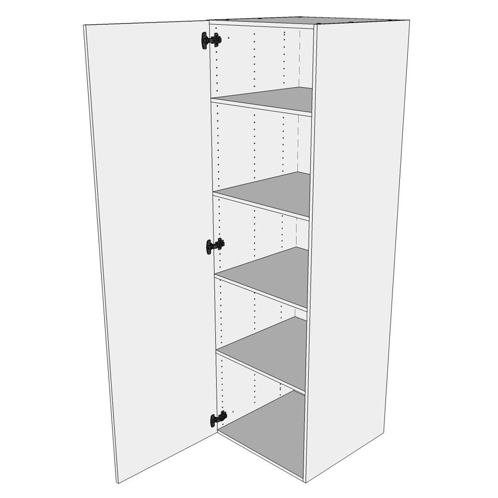 Multi-living Køkken Hyldeskab Wien : 195 Cm : 60 Cm Låger Inklusiv Hylder Bredde: 80 Cm