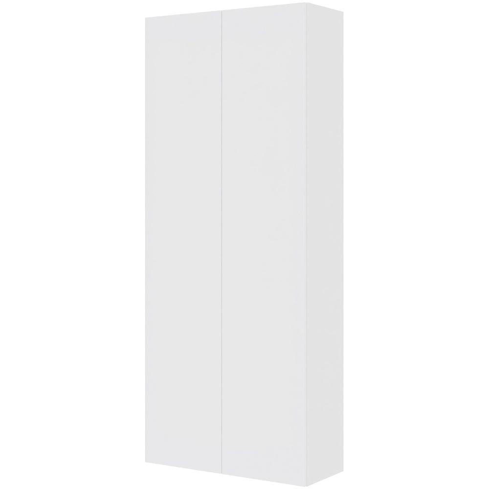 Multi-living Køkken Tilpasningsskab Hvid Front : 195 Cm : 34 Cm Inklusiv Hylder Bredde: 80 Cm