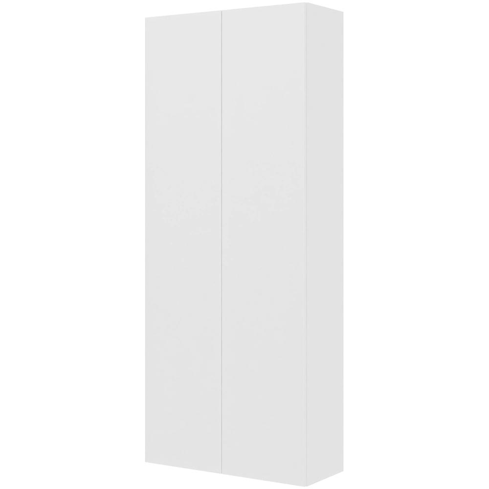 Multi-living Køkken Tilpasningsskab Malet Hvid Front : 195 Cm : 34 Cm Inklusiv Hylder Bredde: 80 Cm
