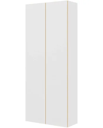 Multi-living Køkken Tilpasningsskab   White Oak Line  : 195   Cm  : 34   Cm Inklusiv   Hylder Bredde: 80 Cm