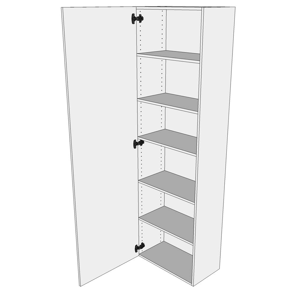 Multi-living Køkken Tilpasningsskab Wien : 195 Cm : 34 Cm Inklusiv Hylder Bredde: 80 Cm