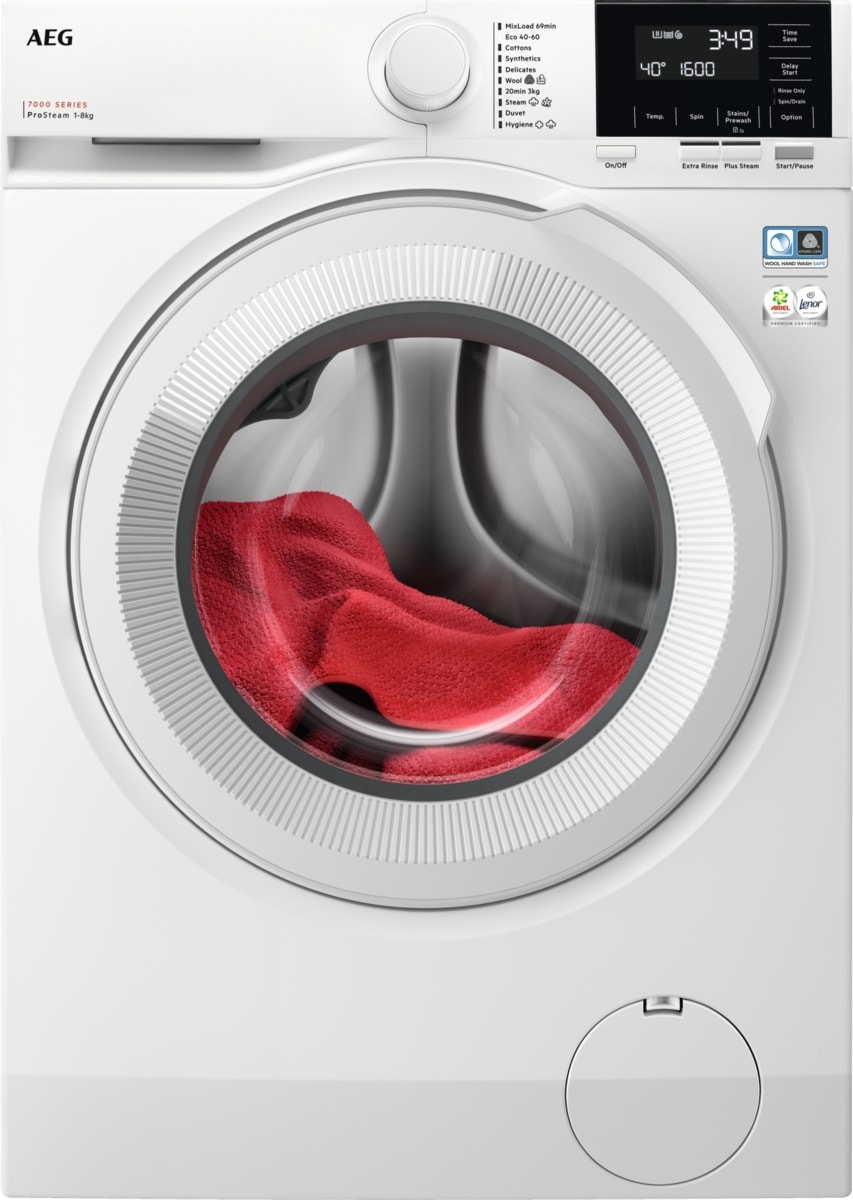Vaskemaskine Prostream Aeg 7000 Lr722k86o
