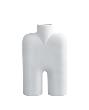 101 Copenhagen Cobra Tall Vase Mellem Bone White