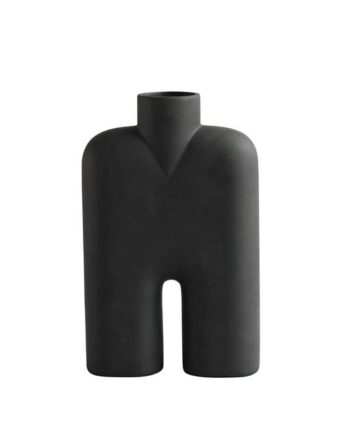 101 Copenhagen Cobra Vase Høj Medium Coffee
