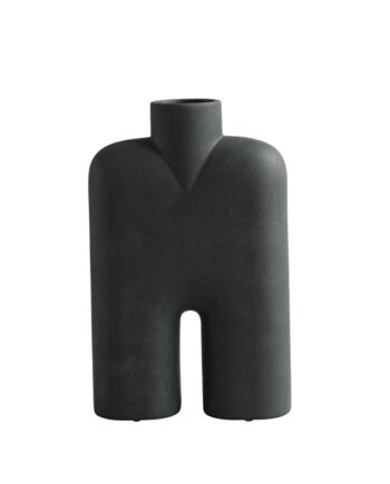 101 Copenhagen Cobra Vase Høj Medium Sort
