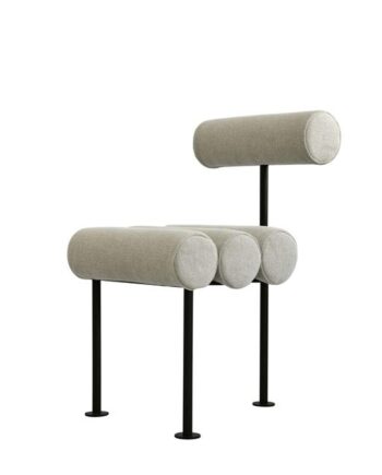 101 Copenhagen Hiro Spisebordsstol Sort Sand