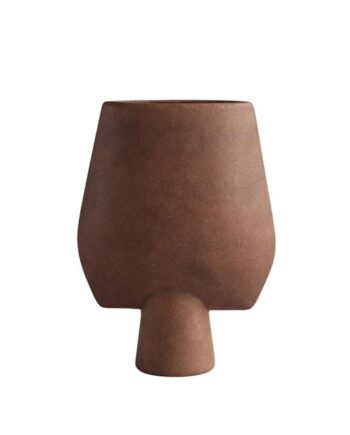 101 Copenhagen Sphere Vase Square Stor Terracotta