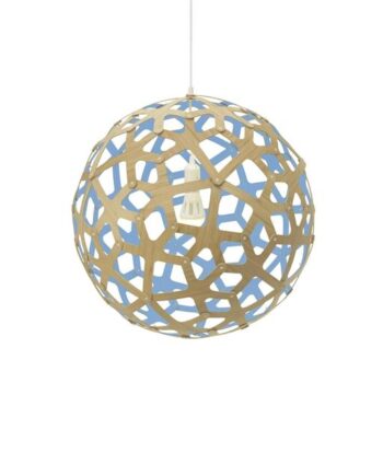 David Trubridge Coral Pendel ø80 Blå