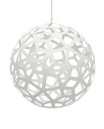 David Trubridge Coral Pendel ø120 Hvid   Sider