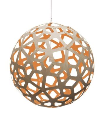 David Trubridge Coral Pendel ø120 Orange