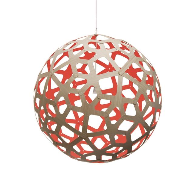 David Trubridge Coral Pendel ø120 Rød