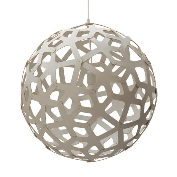 David Trubridge Coral ø80 Hvid Hvid Pendel