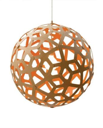David Trubridge Coral ø60 Orange Pendel
