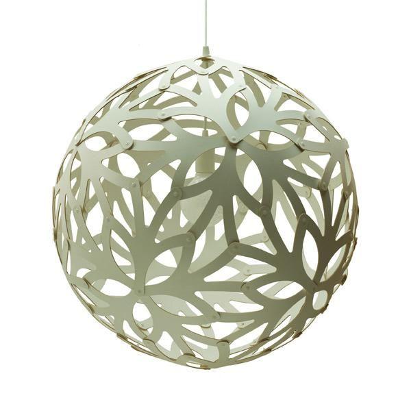 David Trubridge Floral ø80 Hvid Hvid Pendel