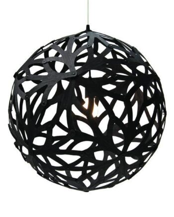 David Trubridge Floral ø80 Sort Pendel