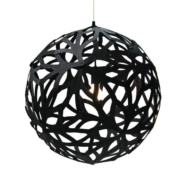 David Trubridge Floral ø80 Sort Pendel