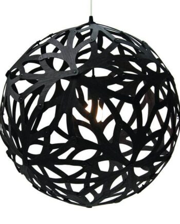 David Trubridge Floral ø100 Sort Pendel