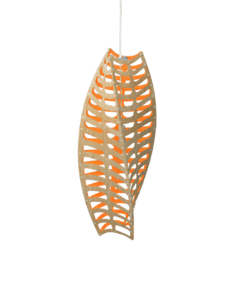 David Trubridge Toru Pendel Orange