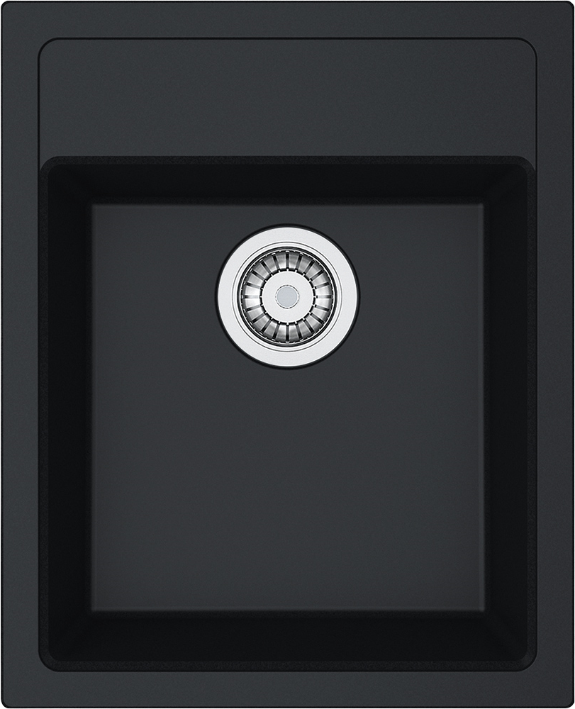Franke Sirius Sid 610-40 Tectonite Carbon Black