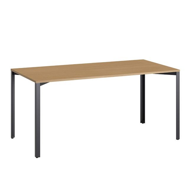 Halle Grid Bord 80x160 Eg Sort