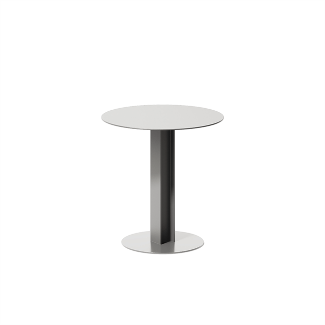 Halle Heb 02 Havebord ø70xh73 Metallic Grey