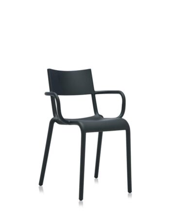 Kartell Generic   Spisebordsstol Sort