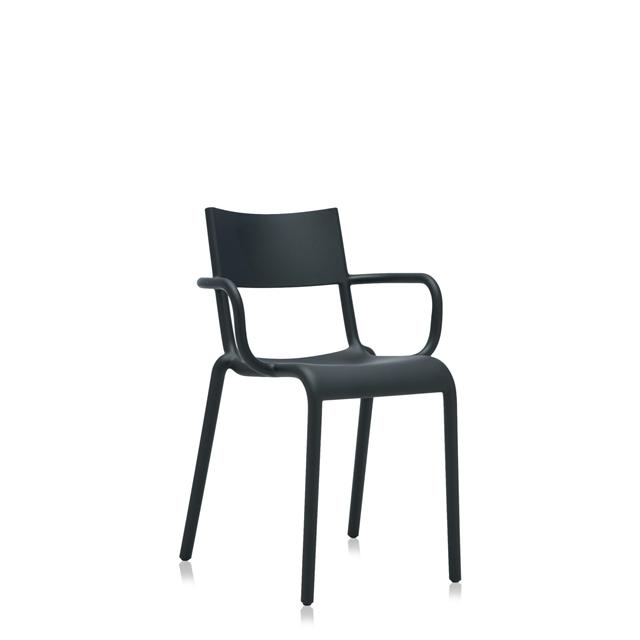 Kartell Generic Spisebordsstol Sort