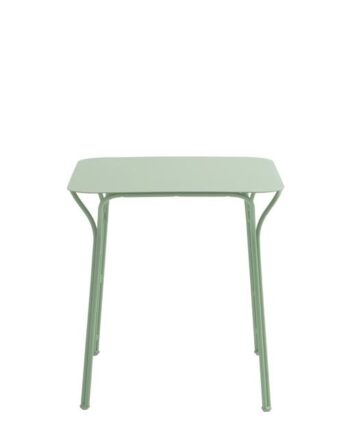 Kartell Hiray Udendørsbord Kvadrat H72 Grøn