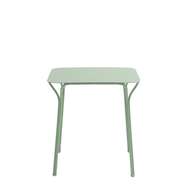 Kartell Hiray Udendørsbord Kvadrat H72 Grøn