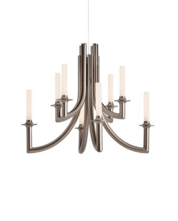 Kartell Khan Metal Lysekrone Mat Bronze