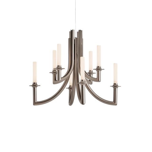 Kartell Khan Metal Lysekrone Mat Bronze