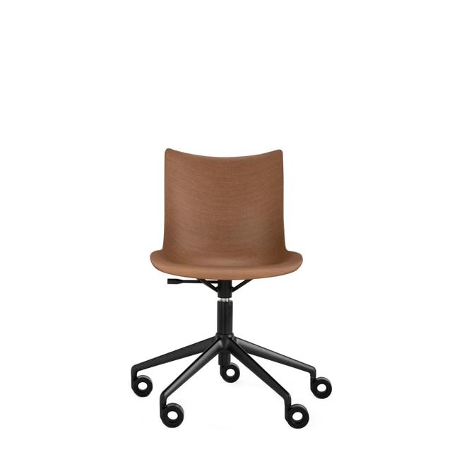 Kartell Wood Kontorstol Sort Mørk Træ