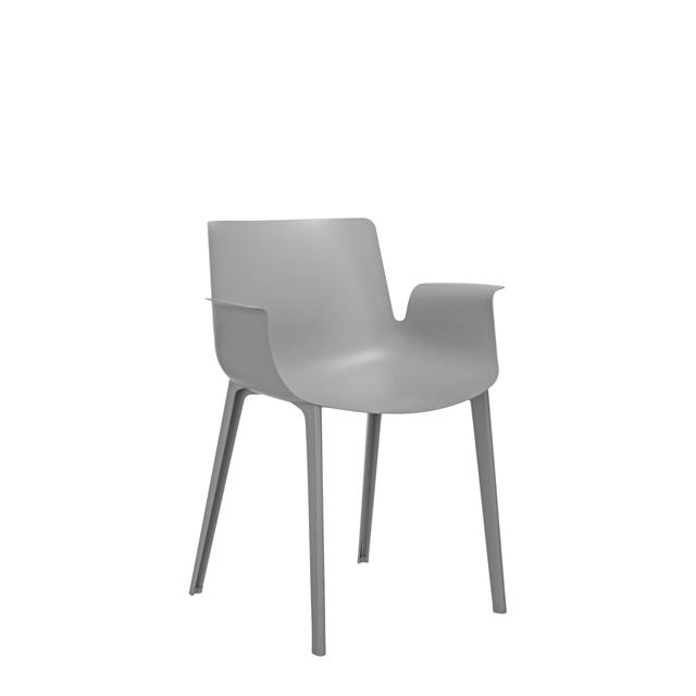Kartell Piuma Spisebordsstol Grå