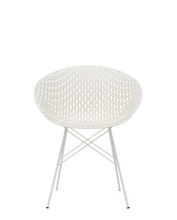 Kartell Smatrik Spisebordsstol Hvid