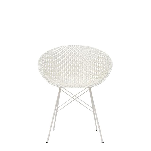 Kartell Smatrik Spisebordsstol Hvid