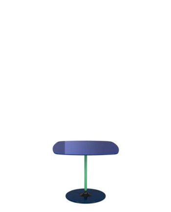 Kartell Thierry Sofabord 50x50 Blå