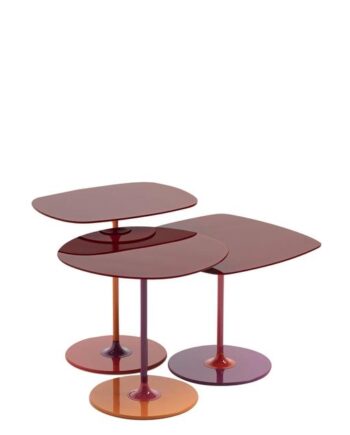 Kartell Thierry Trio Sidebord Rød